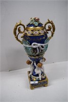Italian Style 25" Urn with Lid. New from China