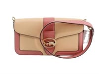 COACH Two Tone Leather Shoulder Bag