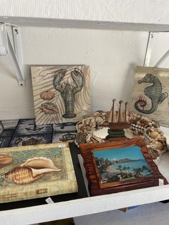 Lot of Nautical Themed Home Decor