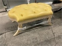 Ottoman yellow cushion 19"x26x20" wdd000328