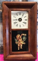 11 - CHERUB WALL CLOCK