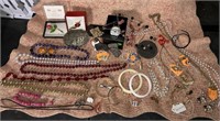 Vintage Jewelry Lot with Watch