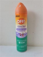 Off clean feel Insect repellant 9oz