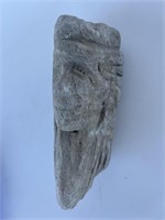 Carved Sandstone Figure