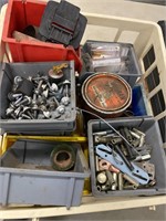 Box full of stacking parts sorters