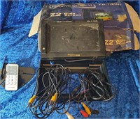 7.2"  LCD monitor with cords and original box