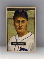 1951 Bowman #105 Don Kolloway