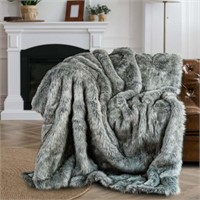 Battilo Luxury Faux Fur Blanket