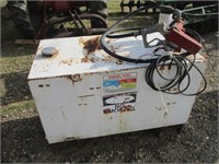 1316) 100-gallon fuel tank w/pump