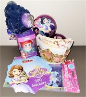 NEW Disney Princess Lot - Stickers, Tiara, etc...