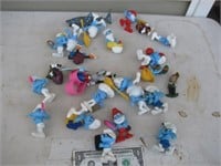 Lot of Smurfs & Misc Toy Figures