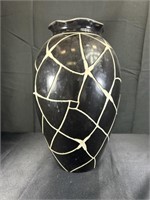 Black Ceramic Vase