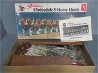 AMT Budweiser Clydesdale 8 horse kit, unassembled