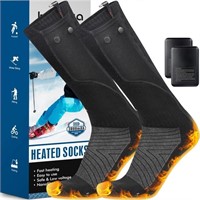 Bemkia Heated Socks for Men Women, Rechargeable
