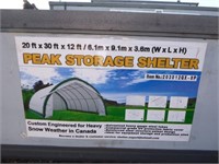 20' x 30' x 12' Storage Shelter