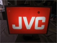 JVC lighted sign. Note: works.