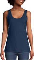 Women's Medium Scoop-Neck Tank Top - Blue