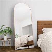 Full Length Mirror 65"x24", Large Mirror, Arched