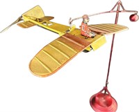 EARLY FISCHER FLAPPING AIRPLANE GO-ROUND