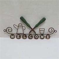 Welcome Sign - Metal