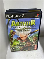 Arthur  Invisibles Game for Sony Playstation 2 K