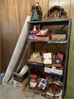 Christmas items & Shelf