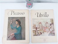 2 volumes dont Picasso/Utrillo