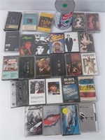 Cassettes audio de musique dont Def Leppard