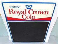 ROYAL CROWN COLA SODA POP ADVERTISING MENU BOARD