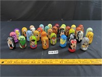 Huge Lot of Disney Wobble Beanz