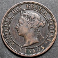 Canada Large Cent 1882H Obv 2