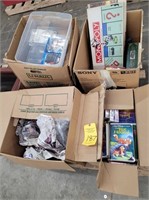 MISC HOUSEHOLD - DISNEY VHS, BOARD GAMES, BLURAYS