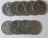 1965 Diamond Jim's & 1966F The Riviera Tokens