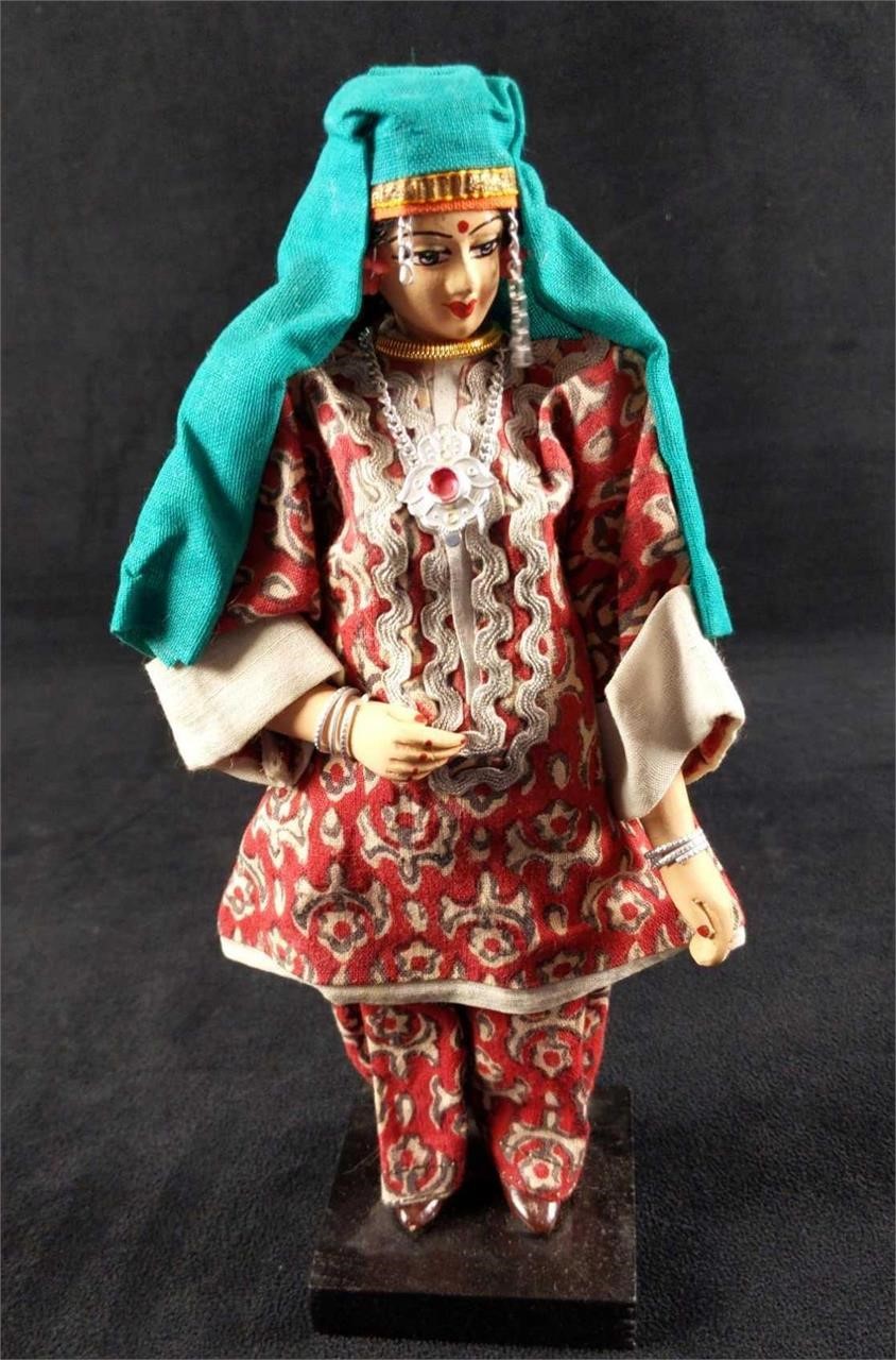 Vintage Brumfield Lady Doll Nepalese Dress
