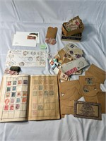 Large Lot of Antique/Vintage Postal Stamps