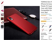 TORRAS Slim Fit Compatible for iPhone Xs Case