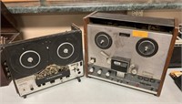 Teac A-1250 and Tanberg 3000X reel to reel