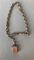 1920’s Signed FLS & Co Watch Fob Chain and