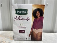 Womens Depends Large