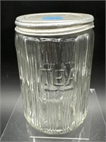 1940's TEA HOOSIER JAR