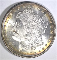 1886 MORGAN DOLLAR GORGEOUS RAINBOW