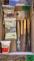 Lathe Tools, GlitterGlue Sticks & Plumbers Putty