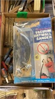 Vacuum Drywall Sander, Screwdrivers, Carpenters