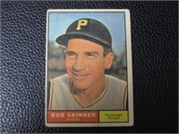 1961 TOPPS #204 BOB SKINNER PIRATES