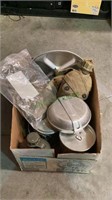 Military mess items includes canteen, meal