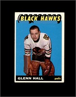 1965 Topps #55 Glenn Hall VG to VG-EX+