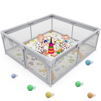 Large Baby Playpen Palopalo Playard for Toddlers