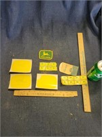 Lot of John Deere Patches, Stickers