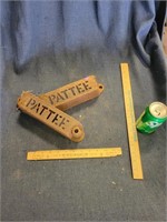 Pair of Pattee Cast Parts Covers
