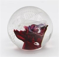 BOYER GLASS CONTROLLED BUBBLE SWIRL ART